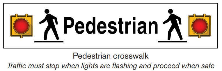 Pedestrians and Crosswalks