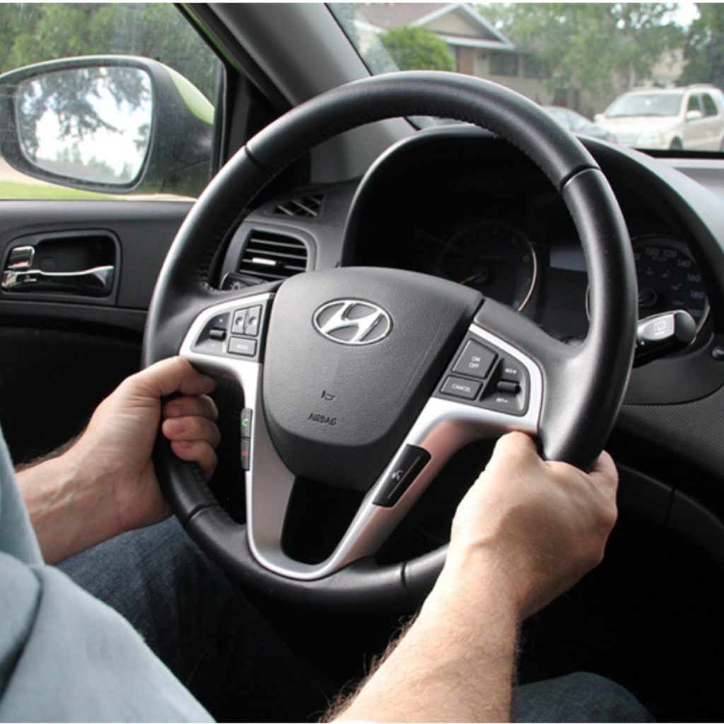8 and 4 steering wheel position